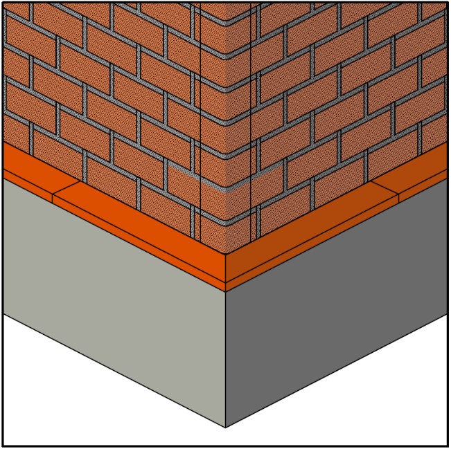 Устройство внешних углов при помощи угловых
                        элементов brick Устройство внешних углов при помощи угловых
                        элементов brick